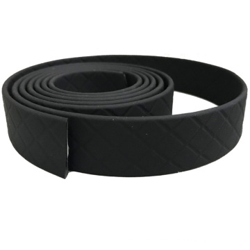 3mm Dicke schwarz Druckmuster PVC beschichtet Gurtband Cat Collar